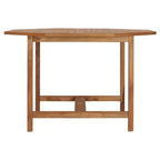 vidaXL Tavolo da Giardino Teak Legno Massello di Teak Resistente