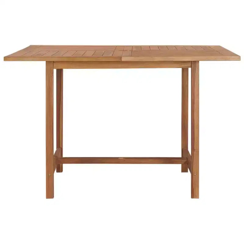 vidaXL Tavolo da Giardino Teak Legno Massello di Teak Resistente