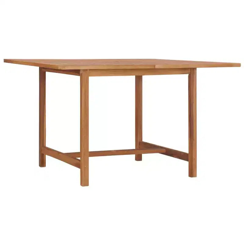 vidaXL Garden Dining Table Teak Solid Teak wood Medium Durable
