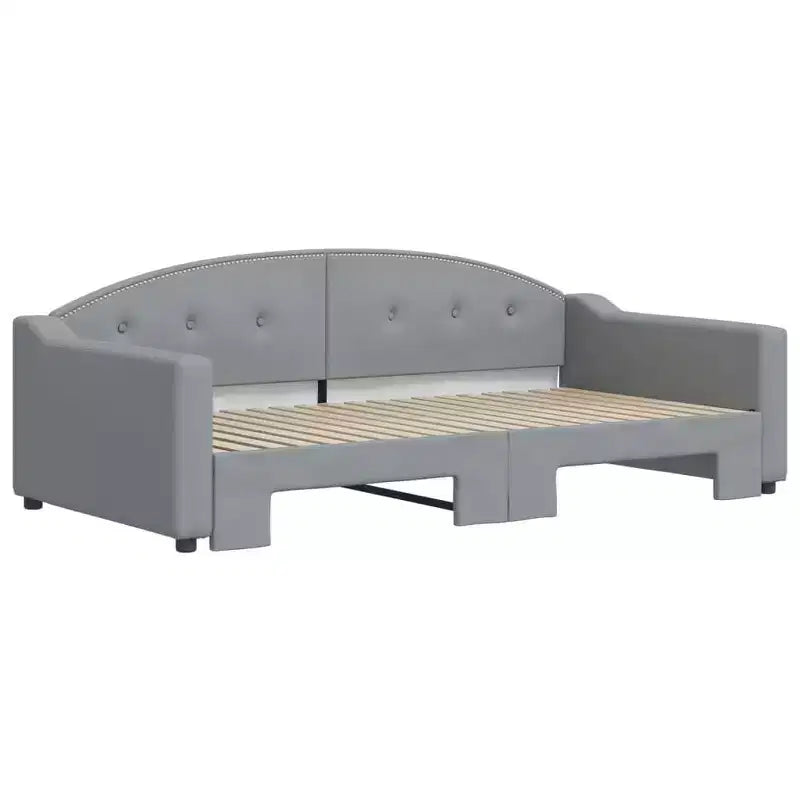 vidaXL Letto a Una Piazza e Mezza Moderno con Letto Estraibile - Soluzione Versatile Multifunzione per Seduta e Riposo