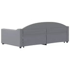 vidaXL Letto a Una Piazza e Mezza Moderno con Letto Estraibile - Soluzione Versatile Multifunzione per Seduta e Riposo