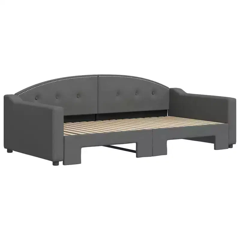 vidaXL Letto a Una Piazza e Mezza Moderno con Letto Estraibile - Soluzione Versatile Multifunzione per Seduta e Riposo