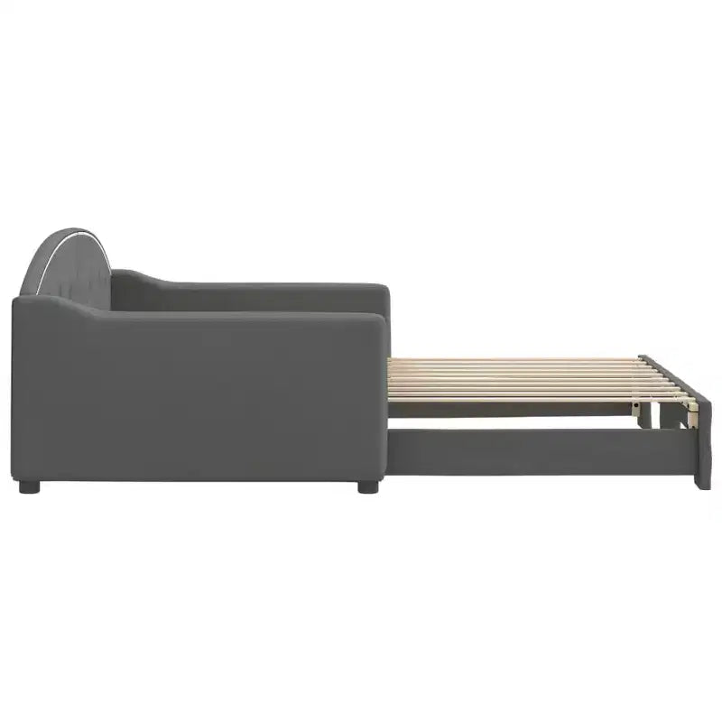 vidaXL Letto a Una Piazza e Mezza Moderno con Letto Estraibile - Soluzione Versatile Multifunzione per Seduta e Riposo