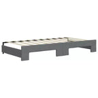 vidaXL Letto a Una Piazza e Mezza Moderno con Letto Estraibile - Soluzione Versatile Multifunzione per Seduta e Riposo