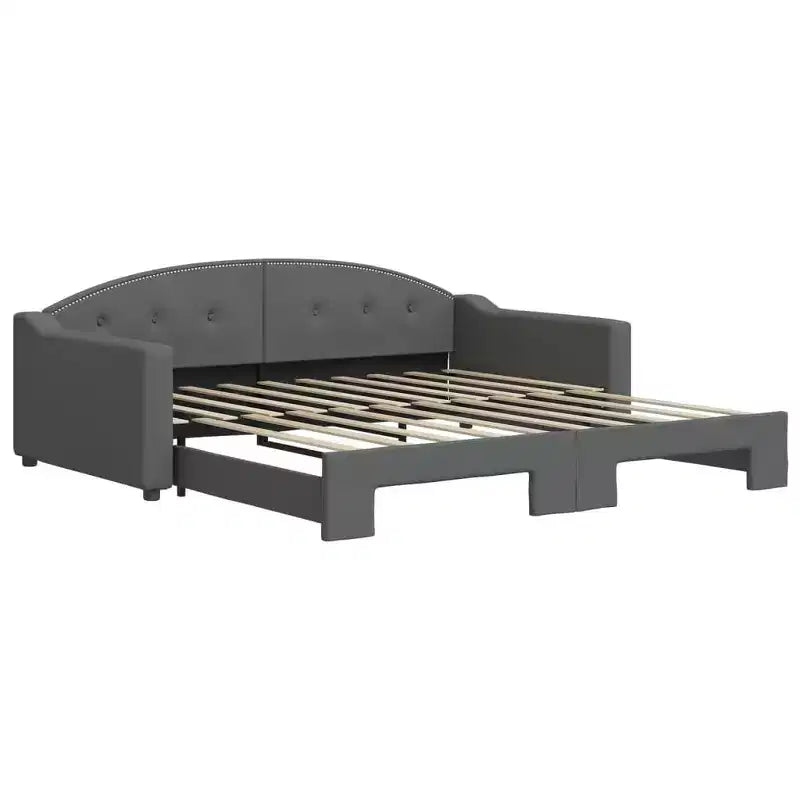 vidaXL Letto a Una Piazza e Mezza Moderno con Letto Estraibile - Soluzione Versatile Multifunzione per Seduta e Riposo