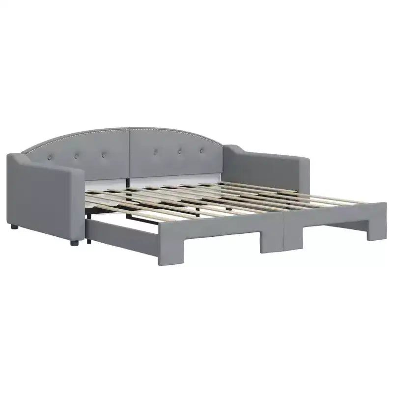 vidaXL Letto a Una Piazza e Mezza Moderno con Letto Estraibile - Soluzione Versatile Multifunzione per Seduta e Riposo