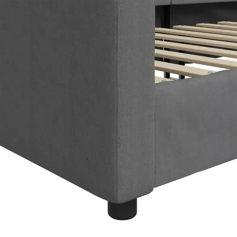 vidaXL Divano letto con letto estraibile
