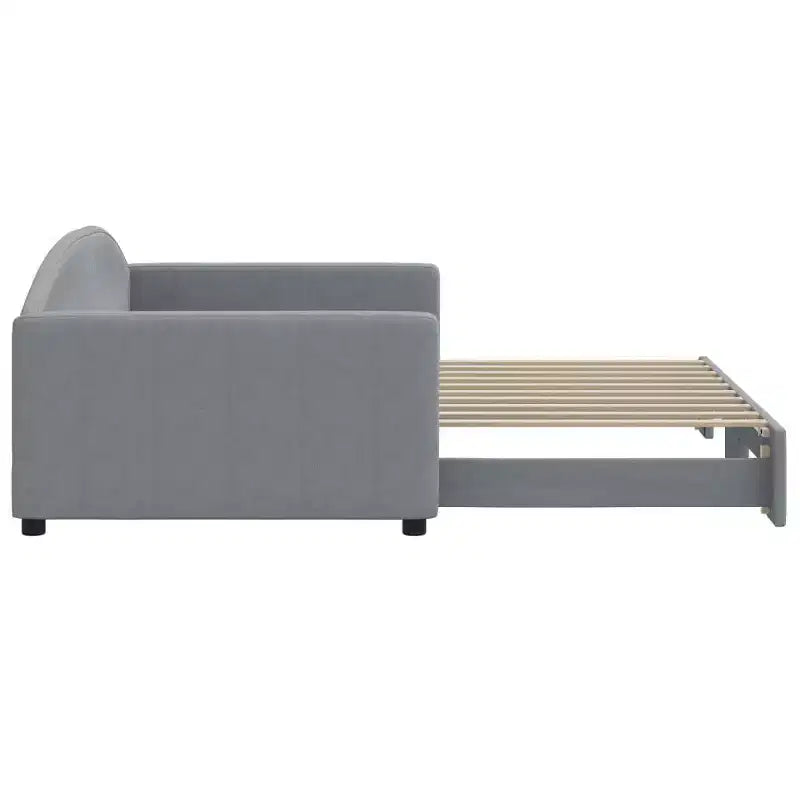 vidaXL Divano letto con letto estraibile