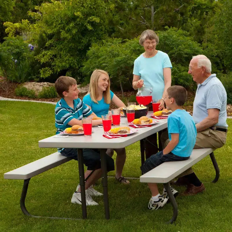 Tavolo da picnic pieghevole Lifetime da 180 cm