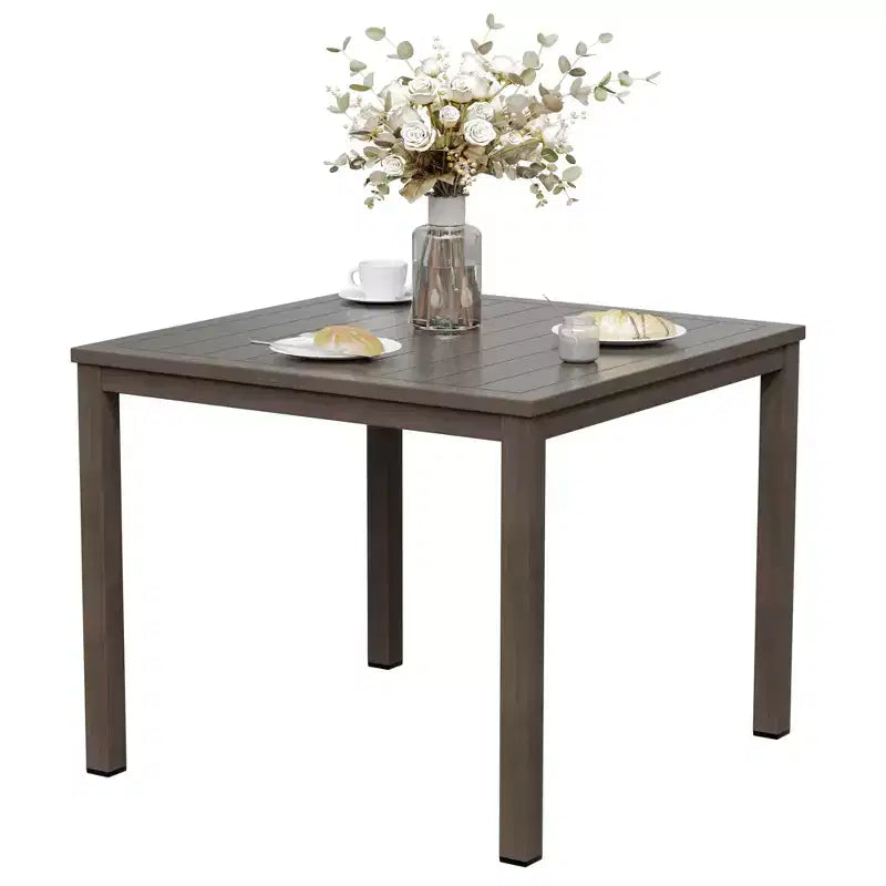 UPTIOT 35x35 All-Weather Outdoor Dining Table