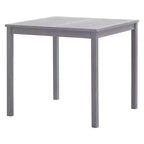 vidaXL Tavolo da Giardino in Legno Massello di Acacia per Esterni - Grigio