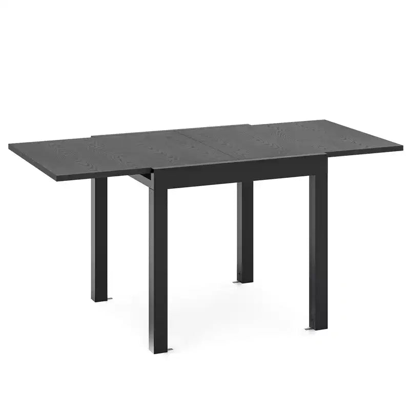 Tavolo da pranzo espandibile Costway Patio 31,5-63 Rettangolare regolabile in alluminio resistente alle intemperie per esterni da 4-6 persone