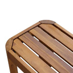 Christopher Knight Home Bao Set da Pranzo Moderno a 3 Pezzi per Patio in Legno di Acacia con Design a Doghe