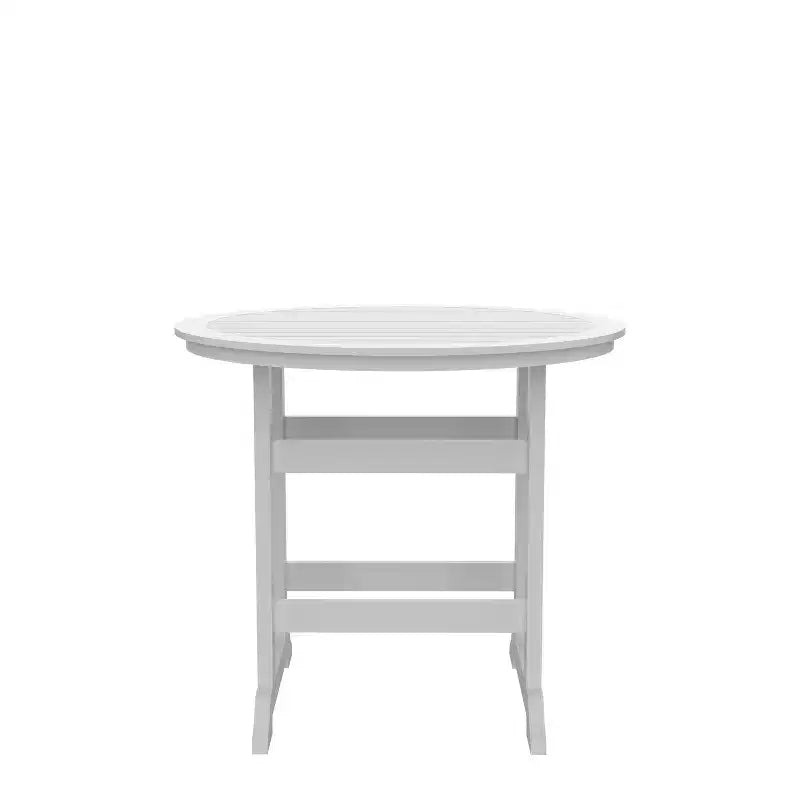 Tavolo da Bar Rotondo da Esterno in HDPE GDFStudio Harbor 48 x 48
