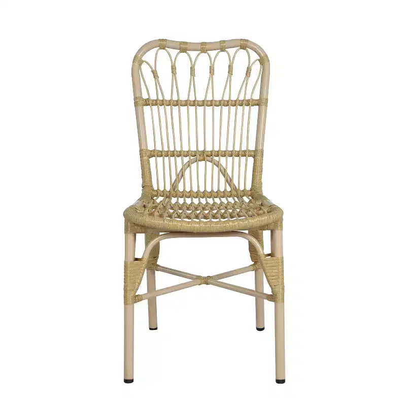 Set da pranzo da 5 pezzi Christopher Knight Home Tracy Boho in legno di acacia e rattan da patio