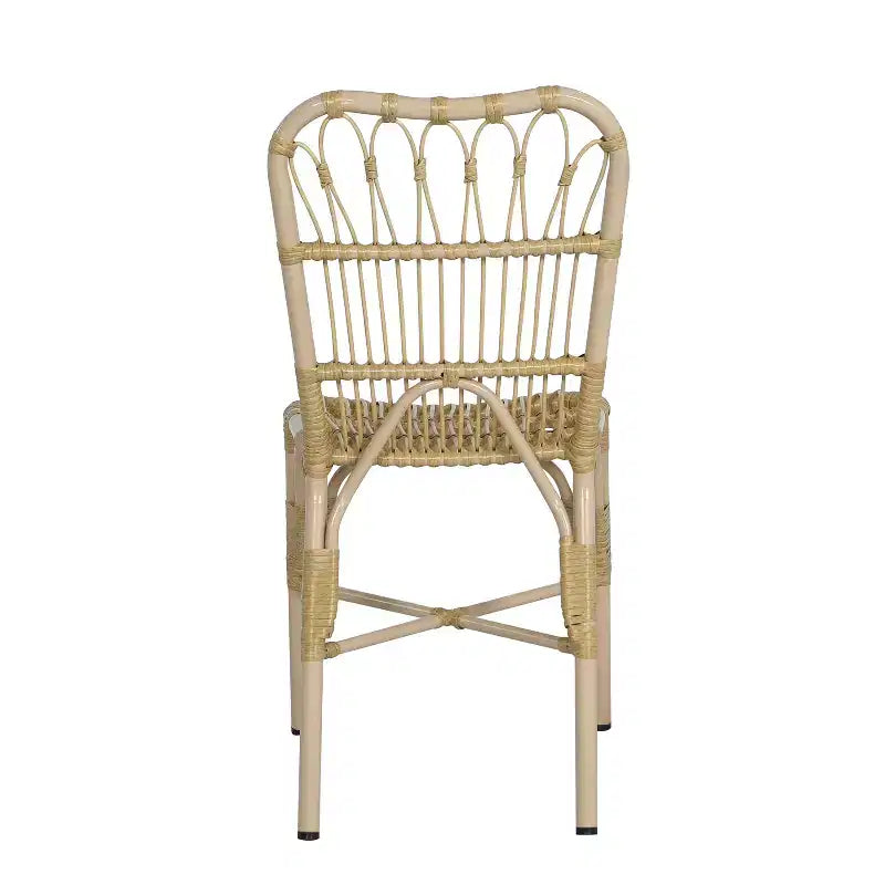 Set da pranzo da 5 pezzi Christopher Knight Home Tracy Boho in legno di acacia e rattan da patio