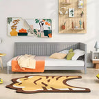 Letto da Giorno Moderno Luxystar in Legno, Dimensione Matrimoniale, per Soggiorno e Camera degli Ospiti