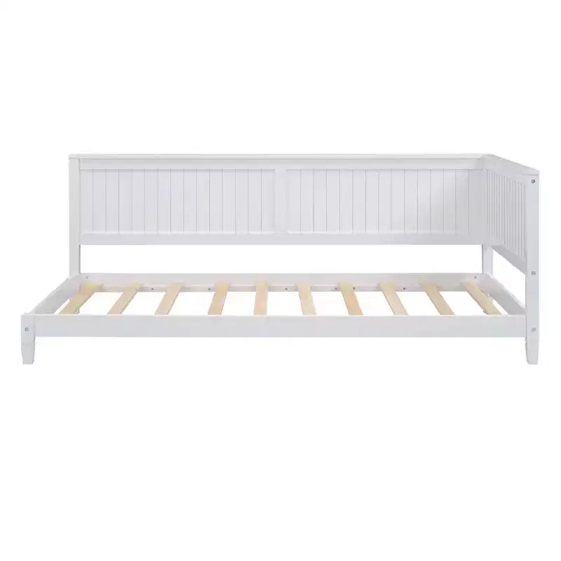 Letto da Giorno Moderno Luxystar in Legno, Dimensione Matrimoniale, per Soggiorno e Camera degli Ospiti