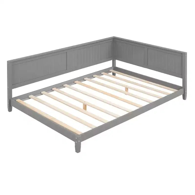 Luxystar Divano Letto Moderno Matrimoniale in Legno per Soggiorno e Camera degli Ospiti