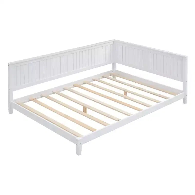 Luxystar Divano Letto Moderno Matrimoniale in Legno per Soggiorno e Camera degli Ospiti