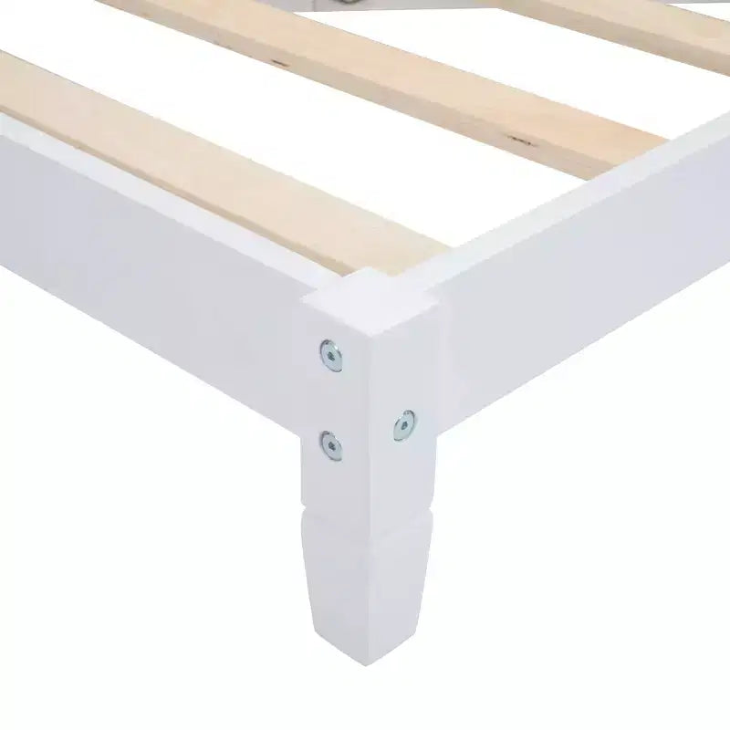 Luxystar Divano Letto Moderno Matrimoniale in Legno per Soggiorno e Camera degli Ospiti