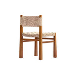 Christopher Knight Home Roya Set da Pranzo da Esterno Moderno da 7 Pezzi in Acacia con Rattan e Design a Doghe