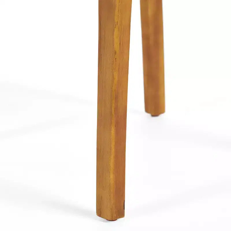 Christopher Knight Home Emerson, set da pranzo rustico da 7 pezzi da esterno in legno di acacia con cuscini