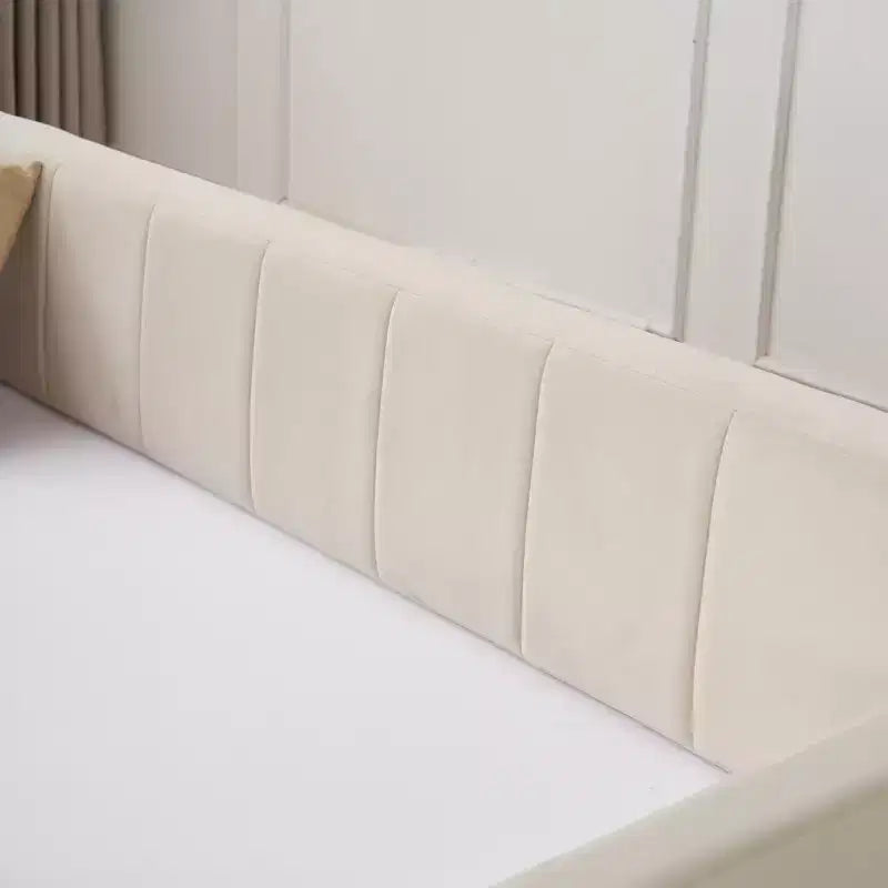 Divano letto singolo con letto estraibile, in velluto con porte USB e tasche laterali per soggiorno, camera da letto, camera degli ospiti - ModernLuxe