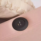 Divano letto singolo con letto estraibile, in velluto con porte USB e tasche laterali per soggiorno, camera da letto, camera degli ospiti - ModernLuxe