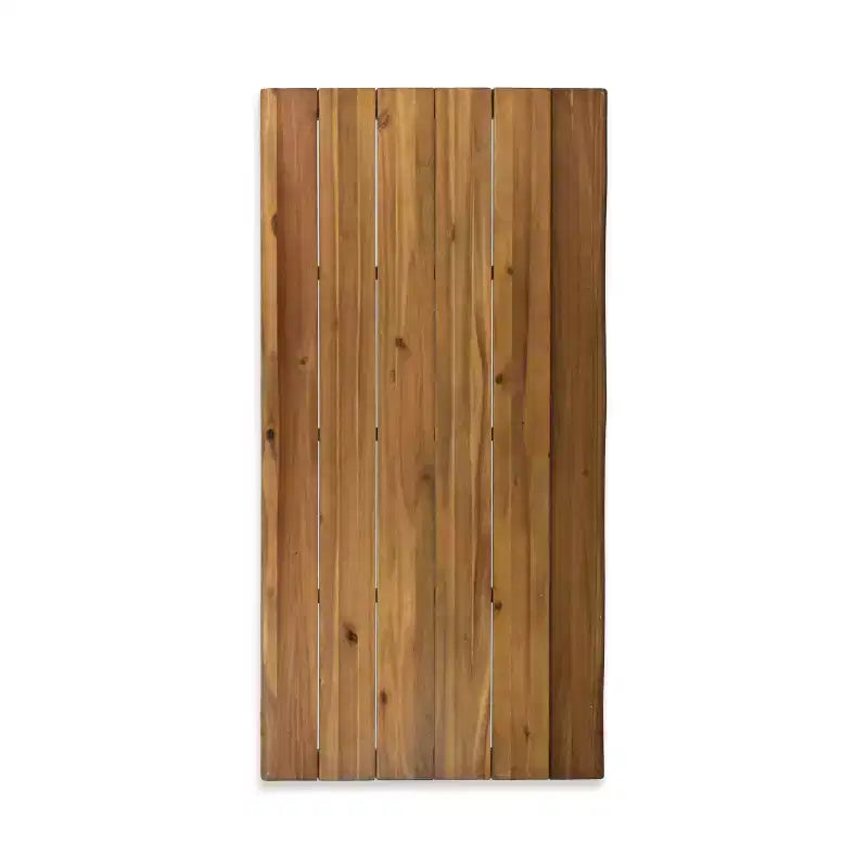 Set da pranzo da 7 pezzi da esterni in legno di acacia con cuscini Irish Rustic Christopher Knight Home