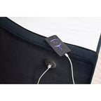 Letto singolo con rotelle, Divano letto in velluto con porta USB, Tasche laterali, Schienale capitonné per camera da letto, soggiorno - ModernLuxe