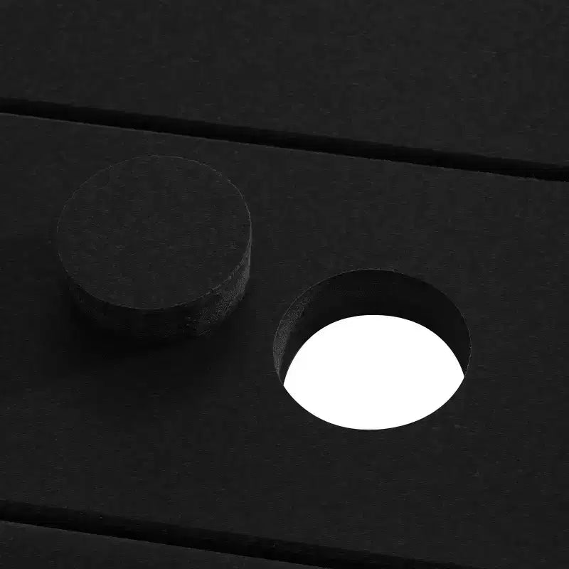 WestinTrends Tavolo da Picnic Esterno 70 HDPE con Panchina e Foro per Ombrellone, Nero
