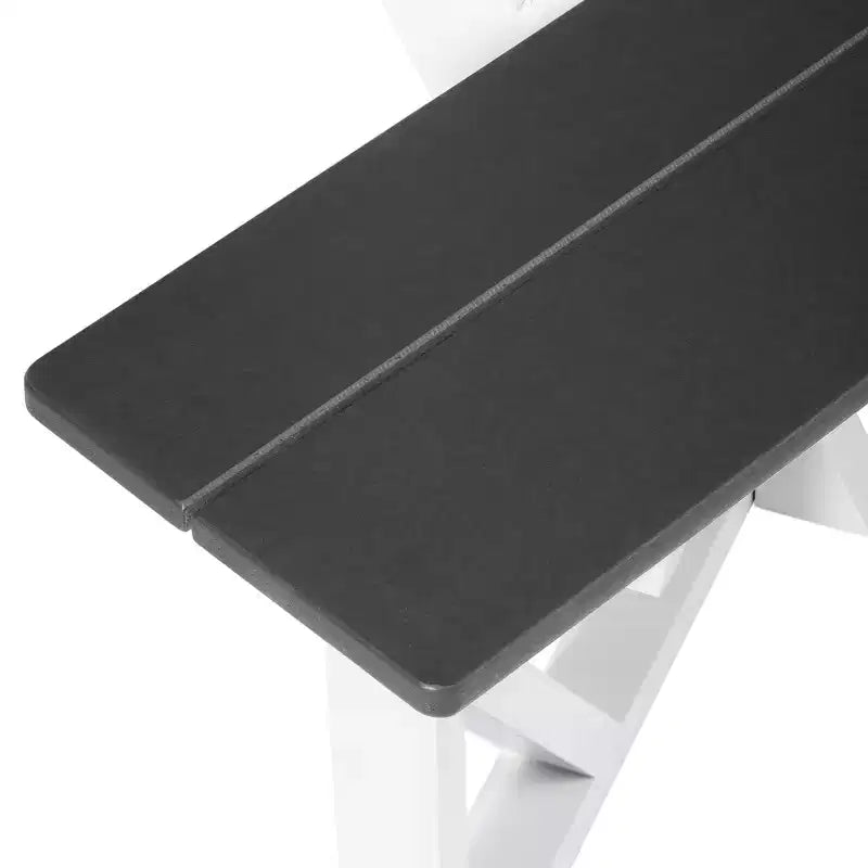 WestinTrends Greenville Tavolo da Picnic Ottagonale da Esterno 48 in HDPE per 8 Persone, Grigio