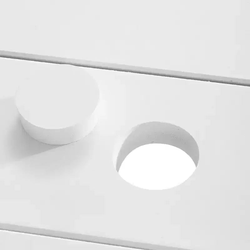 WestinTrends Tavolo da picnic e panche da esterno in plastica HDPE 70 con foro per ombrellone, bianco