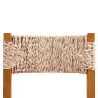 Christopher Knight Home Fineas Set da Pranzo da Esterno Bohemien a 9 Pezzi in Legno di Acacia con Tavolo Espandibile a Doghe e Design in Vimini