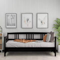 FAMYYT Twin Size Wood Daybed With Plenty of Room Underneath for Storage, Easy Assembly