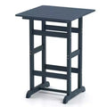 sumyeg 30 Outdoor Bar Height Table, Square Patio Dining Table with Slatted Top, All-Weather HDPE, 42 High for Poolside, Balcony