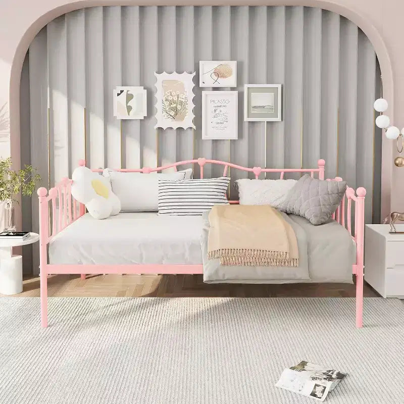 Divano letto estraibile gemello salvaspazio GustoWave con letto estraibile per soggiorno, camera da letto