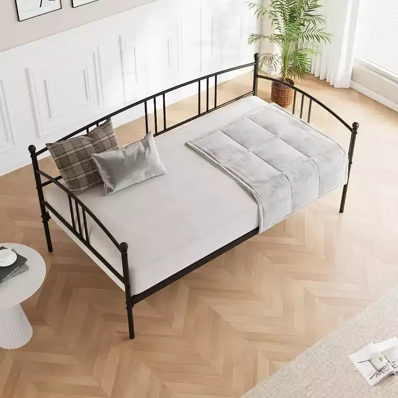 GustoWave Divano letto estraibile salvaspazio, telaio letto a piattaforma in metallo per camera da letto, soggiorno, camera degli ospiti