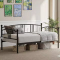 GustoWave Space-Saving Twin Daybed, Metal Platform Bed Frame for Bedroom Living Room Guest Room