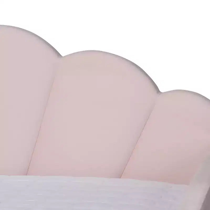 Letto a giorno matrimoniale imbottito in tessuto di velluto Queen Timila con letto estraibile - Baxton Studio: Mobili da camera glamour, non è necessaria la rete a molle