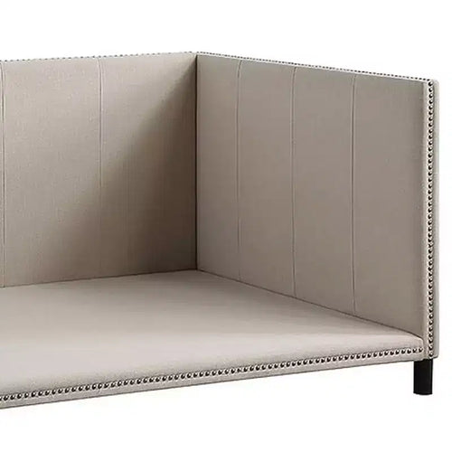 Acme Furniture Letto Yinbella Completo Lino Beige