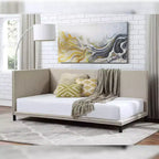 Acme Furniture Letto Yinbella Completo Lino Beige