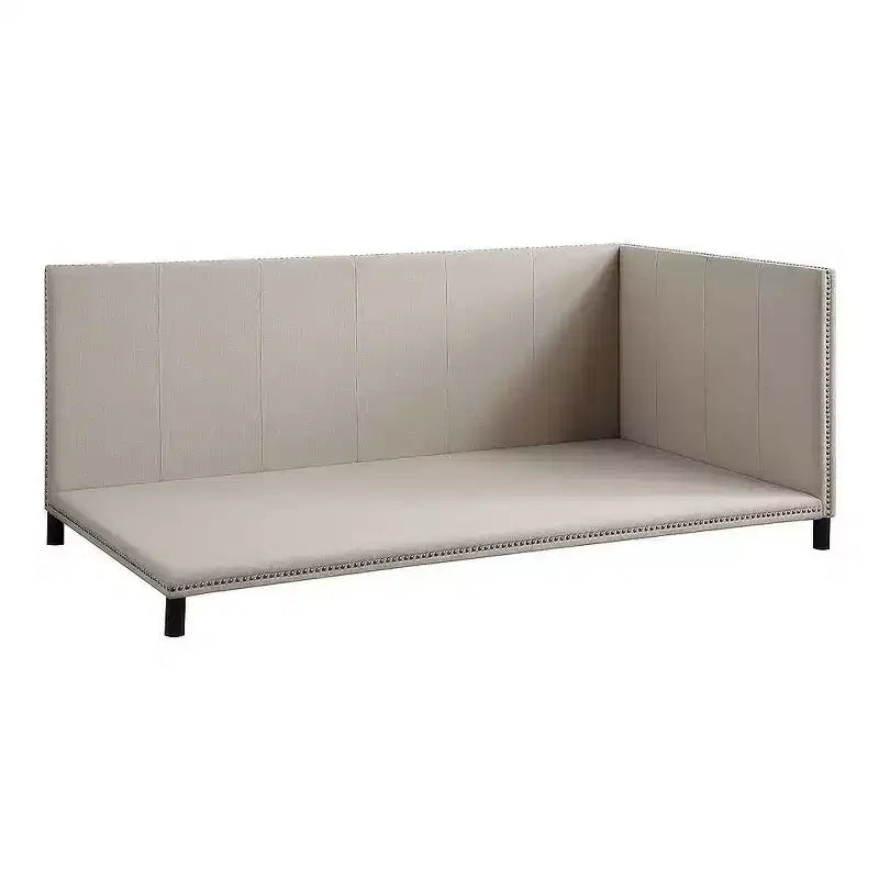 Acme Furniture Letto Yinbella Completo Lino Beige