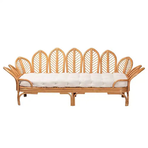 bali & pari Twin Loften Rattan Daybed Light Honey