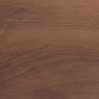 Divano letto Ogden in legno e rattan sintetico con gambe tornite - Baxton Studio: metà secolo, non richiede rete a molle