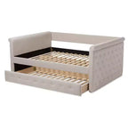 Divano letto Alena con letto estraibile - Baxton Studio