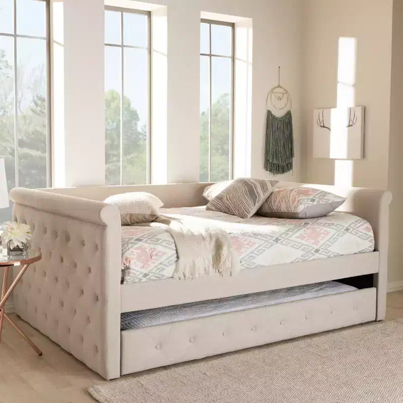 Divano letto Alena con letto estraibile - Baxton Studio