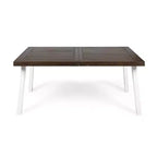 Della Rectangle Acacia Dining Table - Christopher Knight Home