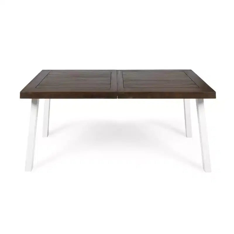 Della Rectangle Acacia Dining Table - Christopher Knight Home